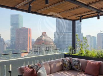 Departamento de 1 habitación, Cuauhtémoc · Departamento en Venta con Balcón y Vista Al Monumento a La Revolución