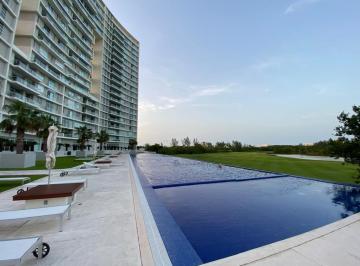 Departamento · 185m² · 3 Recámaras · 2 Estacionamientos · Departamento en Rentta 3 Rec Vista Al Mar Palmeras Puerto Cancun