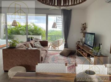Departamento · 250m² · 2 Recámaras · 1 Estacionamiento · Renta Penthouse Aldea Zama en 2 Niveles con 2 Recamaras