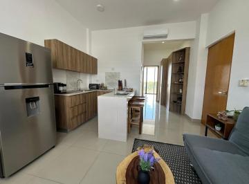 Departamento · 52m² · 1 Recámara · 1 Estacionamiento · Renta Depto 1 Recámara Amueblado y Equipado Playa del Carmen P3573