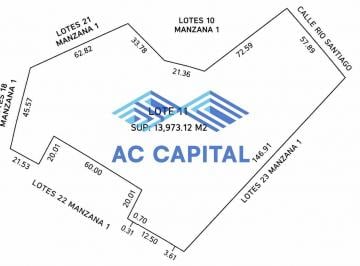 Terreno / Lote · 13973m² · Venta Macrolote Residencial Cañadas del Lago | 50 Viviendas Autorizadas