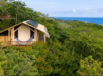 Terreno / Lote de 1 habitación, Santa María Tonameca · Punta Nativa – Casa Eco con Vista Al Mar en Venta en Zipolite