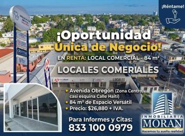 Local comercial · Local Comercial en Ave Obregon, Centro Madero