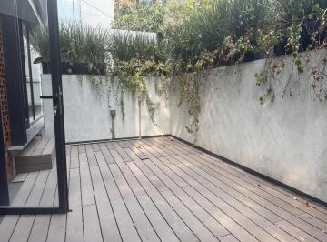 Departamento de 2 habitaciones, Miguel Hidalgo · Garden House con Terraza en Renta Polanco