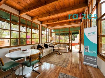 Departamento de 1 habitación, Alvaro Obregón · Renta | Loft Amueblado 165 m² con Terraza y Vista Arbolada | Chimalistac