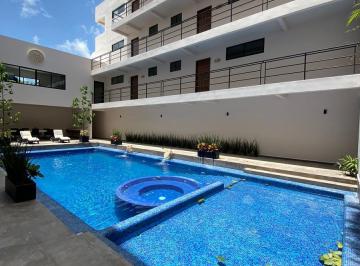 Departamento · 153m² · 2 Recámaras · 2 Estacionamientos · Renta Departamento en Residencial Cipres, Cancun de 2 Recamaras