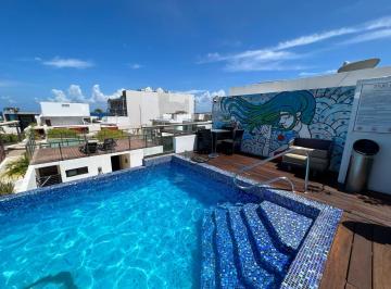 Departamento de 2 habitaciones, Solidaridad · Departamento 2rec - 2baños. a 1 Calle de La 5ta Av Caminando a La Playa y Servicios