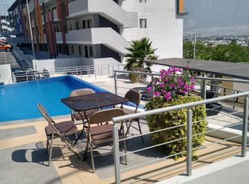 Departamento · 75m² · 2 Recámaras · 1 Estacionamiento · Departamento en Renta Equipado Huasteca Living Santa Catarina Nl
