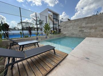Departamento de 1 habitación, Mérida · En Renta Departamento en Planta Baja con Cancha de Padel en Temozon