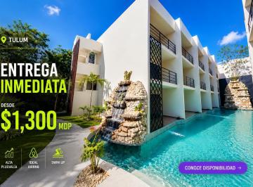 Departamento · 50m² · 1 Recámara · 1 Estacionamiento · Departamento Entrega Inmediata – Tulum – 1 Habitación – Alta Plusvalia