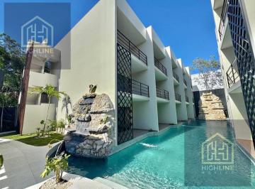 Departamento · 50m² · 1 Recámara · 1 Estacionamiento · Departamento de 1 Habitacion de Entrega Inmediata a Pasos del Mar en Tulum |