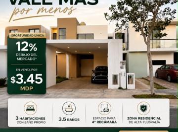 Casa de 3 habitaciones, Mérida · Casa en Venta en Floresta Residencial con Valor Debajo del Mercado