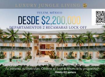 Departamento · 61m² · 2 Recámaras · 1 Estacionamiento · Departamento en Venta 2 Recamaras Lock Off. Financia Tu Propiedad Hasta 60 Meses