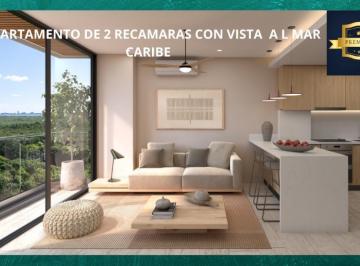 Departamento · 114m² · 2 Recámaras · 1 Estacionamiento · Departamento en Venta de 2 Recamaras en Cancún