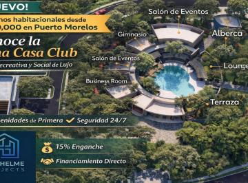 Terreno / Lote · 200m² · Invierte en Terreno en Puerto Morelos | Alta Plusvalía en La Riviera Maya