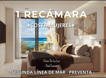Departamento · 47m² · 1 Recámara · 1 Estacionamiento · Departamento a Precio de Lanzamiento en Costa Mujeres, La Nueva Zona Hotelera de Cancún.