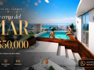 Departamento · 197m² · 3 Recámaras · 1 Estacionamiento · Penthouse en Venta | Playa del Carmen | 3 Recámaras | Rooftop y Alberca