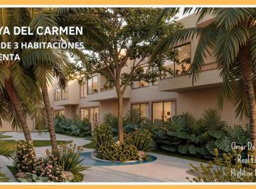Casa · 122m² · 3 Recámaras · Oportunidad! Casa de 3 Recámaras con Alberca Privada en Playa del Carmen. Amenidades.