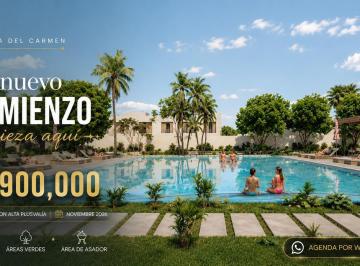 Casa · 70m² · 2 Recámaras · 2 Estacionamientos · Casa en Preventa – Playa del Carmen – 2 Habitaciones – Alberca y Seguridad 24/7