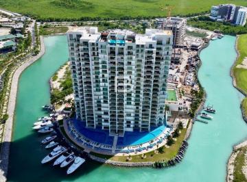 Departamento · 182m² · 2 Recámaras · 2 Estacionamientos · Departamento en Venta Puerto Cancun Zona Hotelera