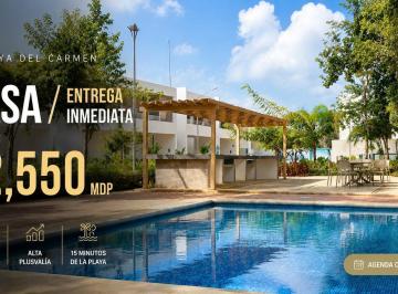 Casa · 97m² · 3 Recámaras · 1 Estacionamiento · Casa en Venta | Playa del Carmen | 3 Habitaciones | Alberca | Alta Plusvalia