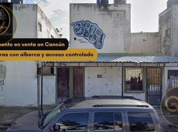 Departamento · 45m² · 2 Recámaras · 1 Estacionamiento · Departamento en Venta de 2 Habitaciones en Cancun con Adjudicacion y Posesión