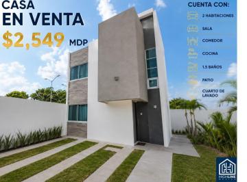 Casa · 97m² · 3 Recámaras · 1 Estacionamiento · Casa en Playa del Carmen 3 Recamaras 2.5 Baños Alberca Dog Park Gimnasio Juegos Infantiles