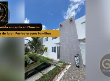 Departamento · 110m² · 2 Recámaras · 1 Estacionamiento · Casa en Renta Amueblada de 2 Habitaciones en Jardines del Sur 2, Cancún