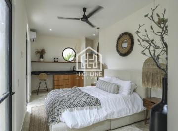 Departamento · 38m² · 1 Recámara · 1 Estacionamiento · Estudio en Tulum Desde $1.2 Mdp con Cancha de Pádel y Alberca