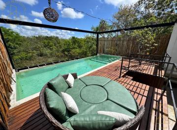 Villa · 438m² · 3 Recámaras · Precio de Oportunidad: Villa Lista Para Habitar Terreno Adyacente en Riviera Tulum