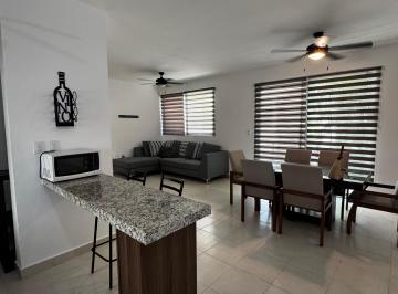 Departamento de 2 habitaciones, Solidaridad · Departamento 2 Rec Frente a Amenidades en Punta Estrella