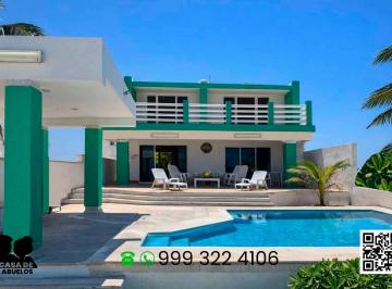 Casa , Progreso · Venta Casa Frente Al Mar Chicxulub Puerto Trato Directo