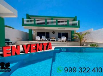 Casa de 4 habitaciones, Progreso · Venta Casa Frente Al Mar Chicxulub Puerto Trato Directo