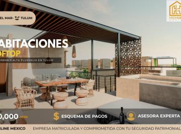 Departamento · 93m² · 2 Recámaras · Departamento 2 Habitación en Venta en Tulum con Coworking, Spa y Gimnasio Oportunidad Cerca del Mar