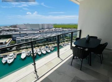 Departamento · 224m² · 3 Recámaras · 2 Estacionamientos · Departamento en Venta en Blume, Puerto Cancún