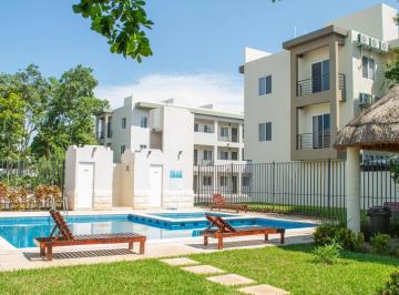 Departamento · 60m² · 2 Recámaras · 1 Estacionamiento · Departamento 2 Recamaras Amoblado. Jardines Ciudad Mayakoba