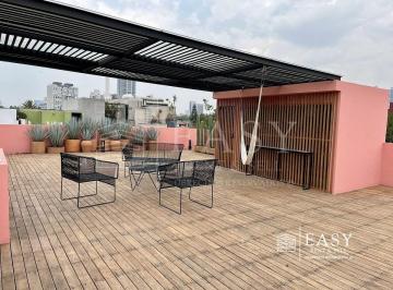 Departamento de 3 habitaciones, Cuauhtémoc · Departamento PH de Lujo con Terraza en Renta en Hipódromo