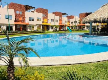 Casa en condominio de 3 habitaciones, Emiliano Zapata · Casas en Condominio con Alberca, Emiliano Zapata Mor.
