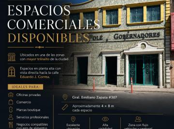 Local en centro comercial , Aguascalientes · Espacios Comerciales Disponibles