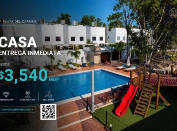 Casa · 130m² · 3 Recámaras · 2 Estacionamientos · Casa en Venta | Playa del Carmen | 3 Recámaras | Ideal Airbnb | 5 Minutos de La Playa