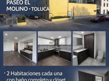 Departamento de 2 habitaciones, Toluca · Se Renta Departamento en El Molino