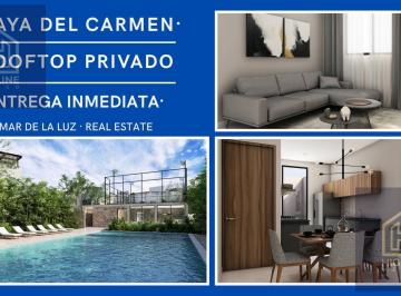 Casa · 123m² · 3 Recámaras · 2 Estacionamientos · Casa de 3 Recámaras con Rooftop Privado en Playa del Carmen. Preventa.