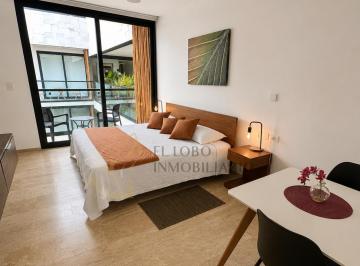Departamento de 1 habitación, Solidaridad · Estudio Amueblado con Rooftop y Alberca en Quinta Av Playa del Carmen