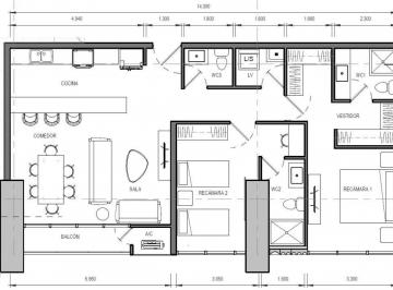 1 · Departamentos en Venta en Cumbres del Valle