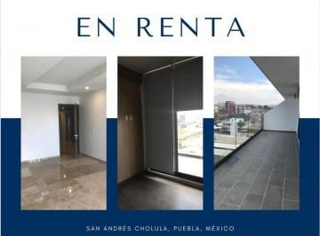 Departamento de 1 habitación, San Andrés Cholula · Departamento en Renta en Torres Lexum, Amenidades. Vía Atlixcayotl. Lomas. Puebla