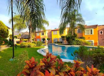 Casa de 2 habitaciones, Emiliano Zapata · Casa en Venta Garza Azul Tezoyuca Esquina con Alberca y Vigilancia Si Creditos
