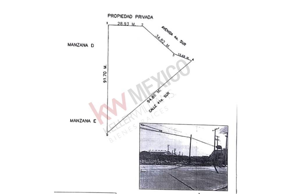 Land for Sale in Southern Sector, Area Av. Plutarco E. Calles