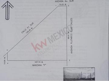 N/A · Terreno en Venta en Esquina en Ave Plutarco E Calles
