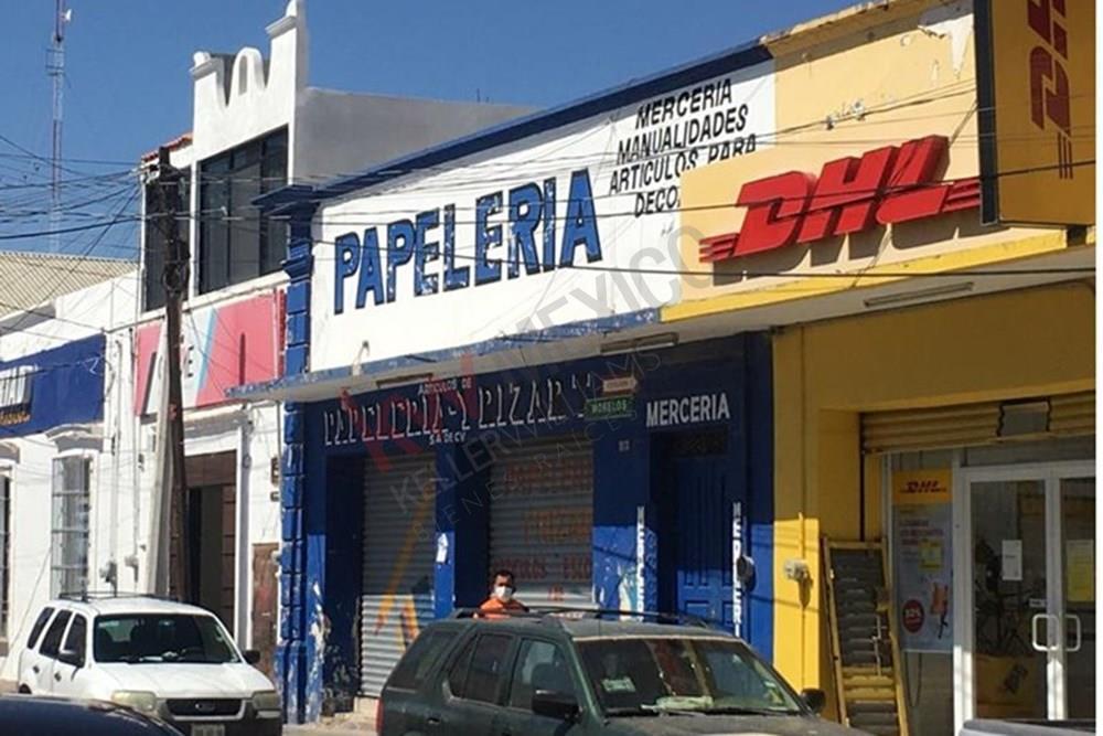 Commercial Space for Rent Located in the Center of Matehuala, San Luis Potosí, One Block from Plaza Pri