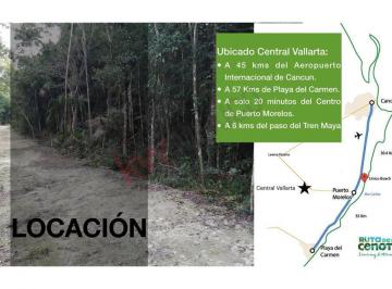 N/A · Venta de Terreno en Central Vallarta - Km 11 de La Ruta de Cenotes - Puerto Morelos
